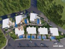 مجمع 6 فلل غرفه سائق غرفه خادمة مجلس خارجى محمد بن زايد