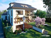 فيلا سكنية  علي زاوية وشارعين مع عائد سنوي في المشرف