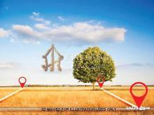 ارض تجارية علي زاوية وشارعين  مساحة كبيرة في جزيرة الريم